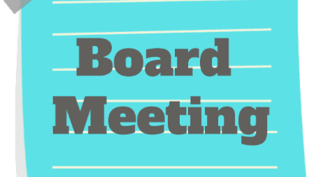 Wednesday Board Meeting